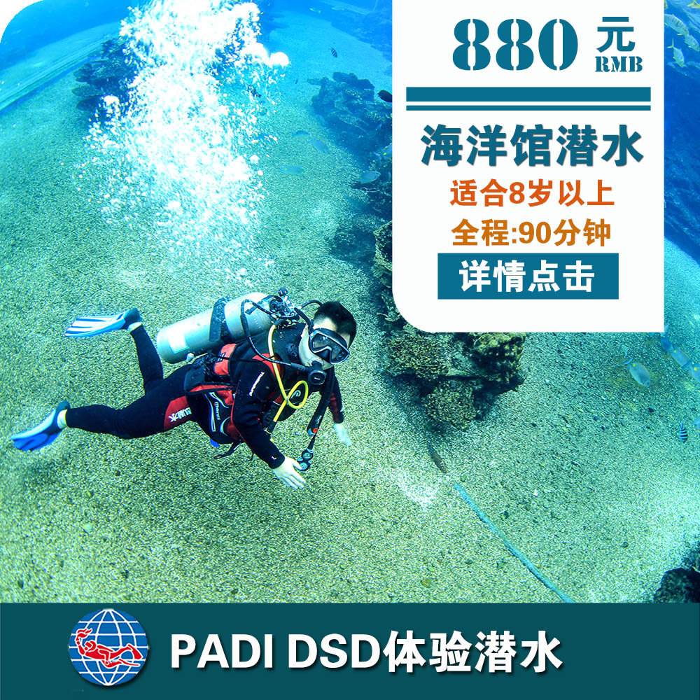 三亞洲際酒店PADI DSD體驗潛水